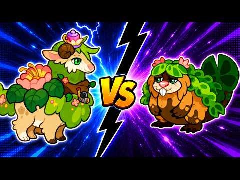 Luminex & Verdama vs Fathom & Muckingo| Which Plant Pet wins in this Prodigy Battle? (No Commentary)