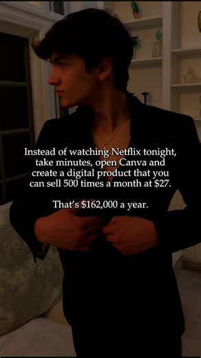 Brendan on Instagram: "THE ROADMAP ⬇️ MEN, pause for a moment before tonight slips away. Another Netflix episode won’t change your life. But one focused decision might. I know how the nights feel — tired, overthinking, hoping something changes soon. Making du‘ā for ease, for halal income, for stability… but not knowing where to begin. So let me show you a simple path. Instead of watching Netflix tonight: • Open ChatGPT • Open Canva • Create ONE digital product (a guide, checklist, template, or m