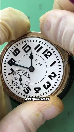 The Only Railroad-Approved Elgin Ever Made