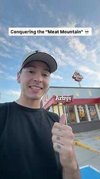 Trying Arby’s Meat Mountain 😭