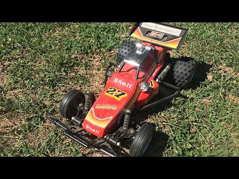 Sears LOBO - Review and demo - NIKKO Mosquito radio control car Vintage RC frame buggy 1980’s toys