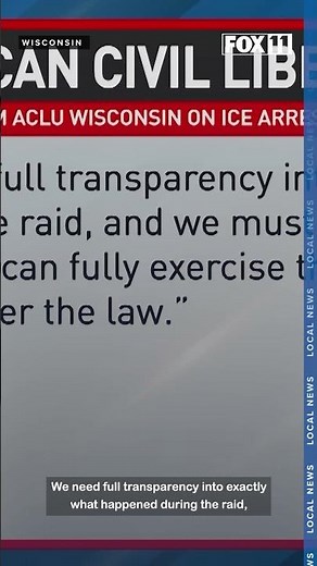 Advocates respond to ICE raid in Wisconsin
