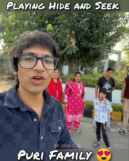 Playing Hide and Seek Puri Family 😍 #souravjoshivlogs #sahiljoshivlogs #kunalijoshi #piyushjoshi