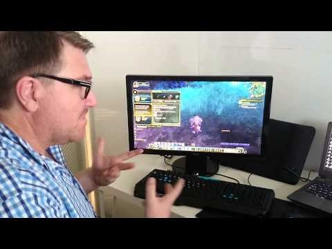 Logitech G910 Orion Spark lighting profiles in World of Warcraft