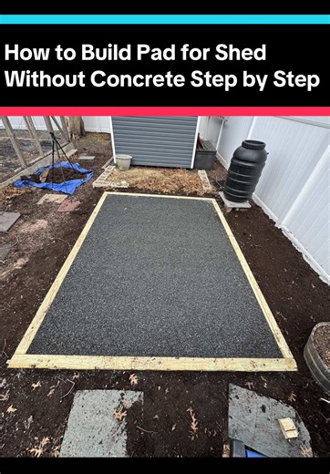 Step by Step Guide to Building a Shed Pad