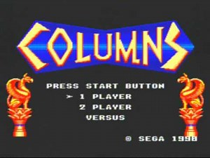 Columns Game Sample - Sega Master System