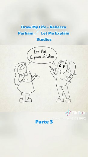 Draw My Life - Rebecca Parham ／ Let Me Explain Studios #fyp
