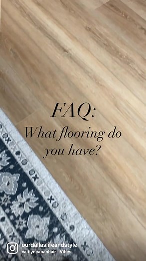 All the details below👇🏼… Why did we chose to upgrade our flooring after we moved into our new home? Some thought we were crazy, but for us we thought it was best to take our time and find the exact color and durability of flooring we wanted instead of choosing between the 10 small swatches our builder’s design center offered. After searching high and low we chose to go with @coretecfloors LVP in Grande Lotte Oak. We loved it’s light to medium wood tone along with the variations within each pla