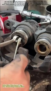Brake Caliper Piston Removal | Easy Two-Wrench Trick for Stubborn Pistons