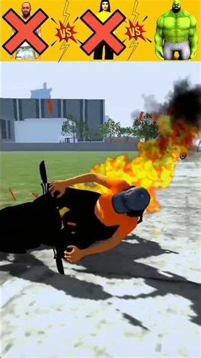 IndianBikesDriving 3d💥All Character🆚Ghost Rider Bike 🚲Survive challenge🤯#popular#shorts#yt#gaming#yt