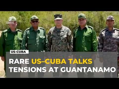 Rare US–Cuba Military Meeting Held Near Guantanamo Bay Amid Rising Tensions