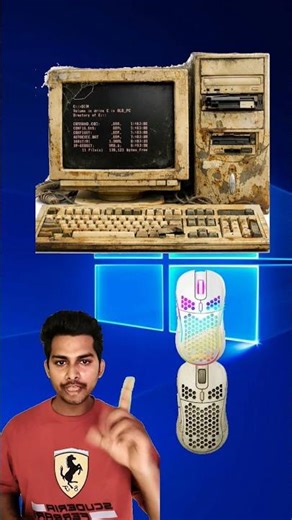 10 साल पुराना कंप्यूटर बन गया ब्रांड न्यू! 🔥#viral #trends #computer #challenge ‪@MrBeast‬