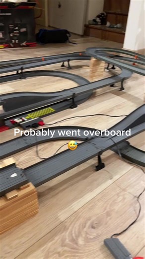 Giant #tcr tracks layout!! #slotracing #cars #toy #circuit