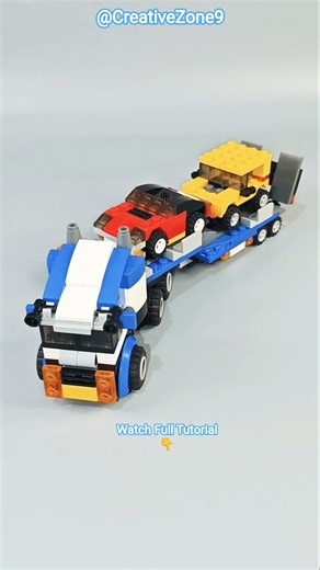 How To Build a LEGO Transporter Vehicle | Architect Bricks Toys 3114 #shorts #shortvideo #lego #diy