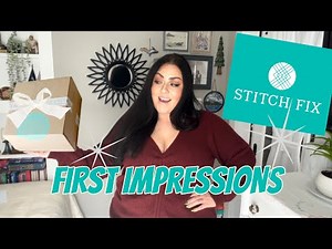 MY FIRST TIME 📦 ‪@stitchfix‬ UNBOXING! PLUS SIZE STYLE SERVICE