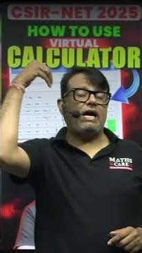 CSIR NET Dec. 2025 Virtual Calculator Hack Every Student Must Know!
