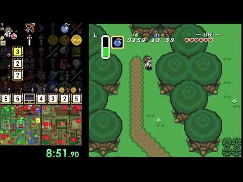 A Link to the Past randomizer: Main Tournament bracket round 1 vs. topplife - Game 2