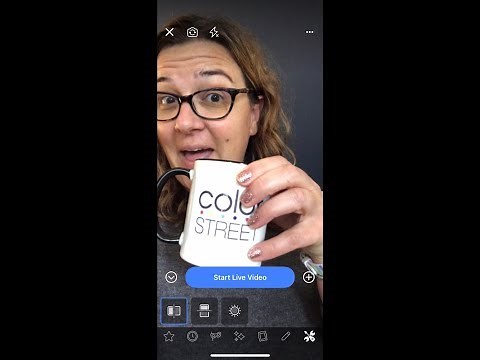 How to Flip Your Camera on a Facebook Live (iPhone)