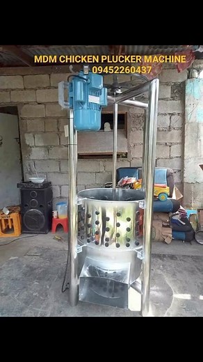 CHICKEN DRESSING MACHINE 🔶Large Capacity Dressing Machine 🔸2.0 HP Motor 🔸Maximum capacity 15 heads depending on the size 🔸All stainless 🔸All Brand New 🔸5 1/2ft height, 29" diameter 🔶Small Capacity Dressing Machine 🔸1.5 HP Motor 🔸Maximum capacity 10heads depending on the size 🔸All stainless 🔸All Brand New 🔸5 1/2ft height, 24" diameter Free delivery po some parts of luzon May bawas pa sa sure buyer... Location: Bacoor, Cavite 👉 MDM CHICKEN DRESSING EQUIPMENTS. 📞📱09452260437 #chicken