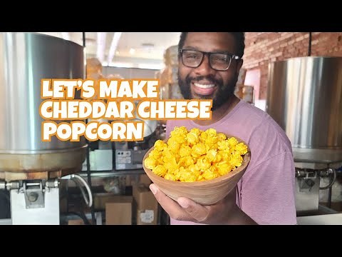 Let's Make Cheddar Cheese Popcorn | Behind The Scenes