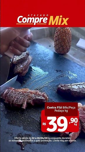 Contra Filé no ponto perfeito: dicas que fazem diferença