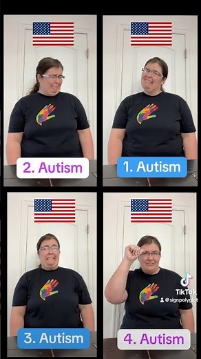 Different ways to sign #AUTISM in #ASL | Which do you use? #signlanguage