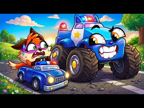 🚘🚗 Big vs Small: Car Challenge Song! 🏎️🏁 Fun Adventures | KiddyHacks Series