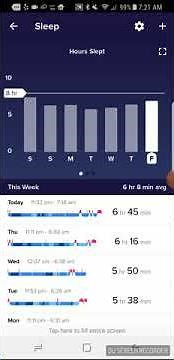 Fitbit Sleep Tracking
