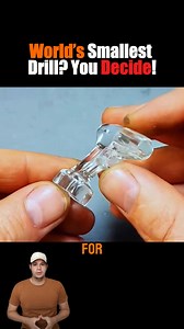 623K views · 15K reactions | World's Smallest Drill? You Decide! #MicroDrill #DIYGenius #Craftsmanship #TinyTools #EngineeringSkills | Tips of the Day | Facebook