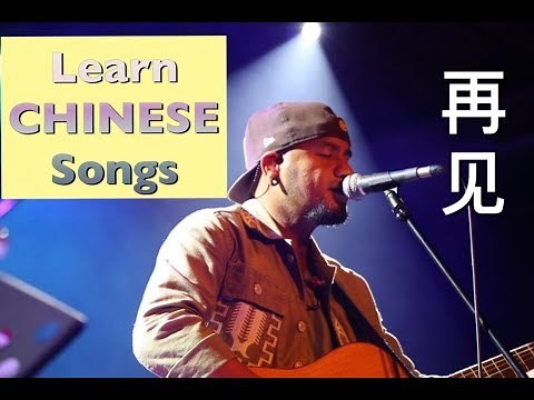 张震岳-再见（Good-Bye）Chinese Pinyin Translated LYrics (Chinese, Pinyin & English)