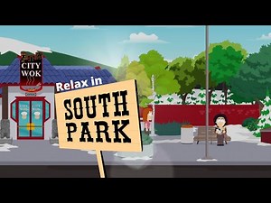 Relaxing Town Ambience in South Park ~ Relaxing Video Game Sounds For Sleep & Chill