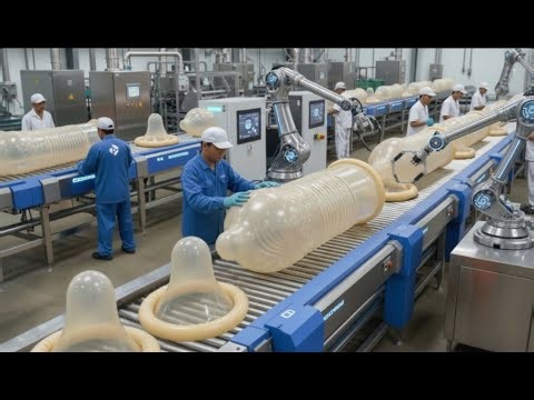 Inside a Condom Factory: From Tree to Pack (Full Process)