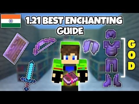 MINECRAFT 1.21+ BEST ENCHANTMENT 🔥 GOD TOOLS AND WEAPON | HINDI