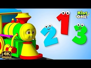 Numbers Train 1 to 10 | నంబర్స్ ట్రైన్ | Numbers Song for Children| Learn Numbers | KidsOneTelugu