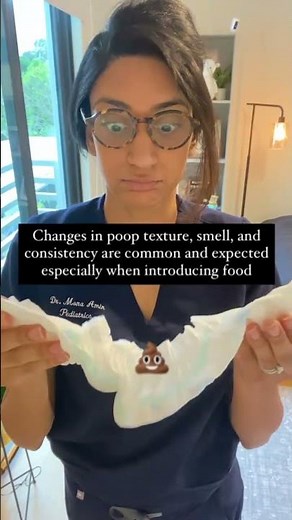 Infant poop realities