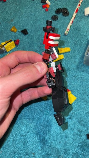 LEGO Posing Little Caine Mech Build | FEXX Legomech