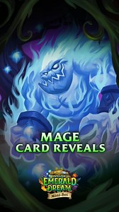 Smoldering cards upgrade each turn, but burn up if you hold them for too long 🔥 Fire up your decks on May 13th. | Hearthstone