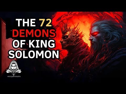 The 72 Demons Captured by King Solomon - The Ars Goetia
