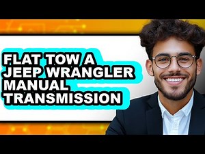 How To Flat Tow A Jeep Wrangler Manual Transmission - Step By Step