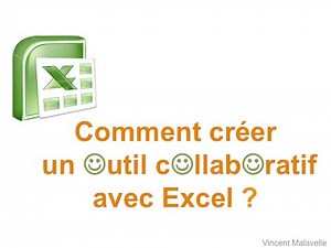 Comment créer un fichier collaboratif simple avec Excel ?