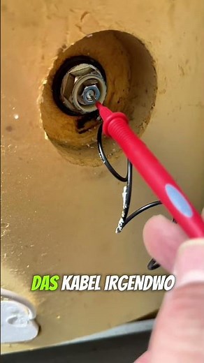 Werbung, Speicher Opferanode Prüfen mit Multimeter #heizung #sanitär #handwerk
