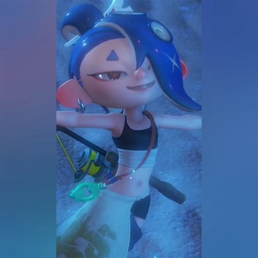I could listen to Shiver's song all day! (Splatoon Raiders) #shorts #shiver