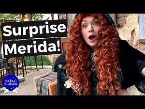 Meeting Merida at Disney World: Will You Sign My Bagpipes? Meeting Princess Merida Disney World