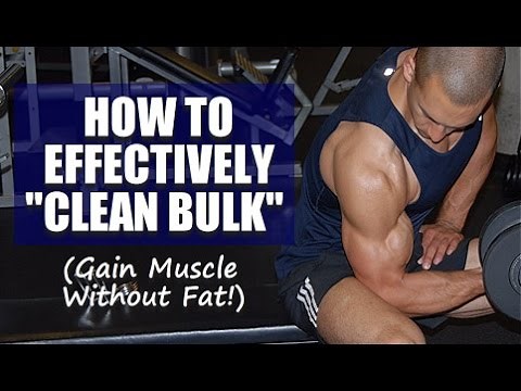 How To "Clean Bulk" Without Gaining Fat (2 Simple Steps!)