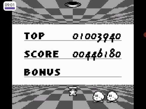 Kirby's Pinball Land Speed Run 14:20 PB