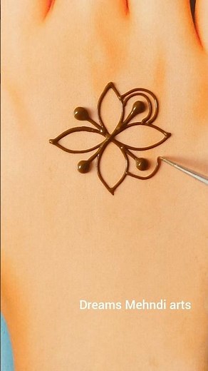 ✨Eid Special henna design | Back Hand Mehndi Design |Simple Mehndi Design #Eid heena