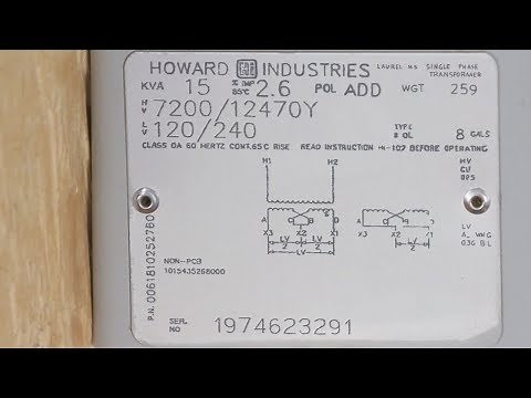 Transformer Nameplates