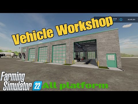 Vehicle Workshop / mod for all platforms on FS22