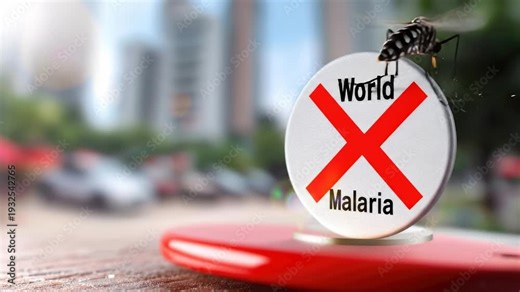 Commemorating World Mosquito Day with a symbolic representation of eradicating malaria, highlighting urgent global health challenges and dedicated prevention initiatives