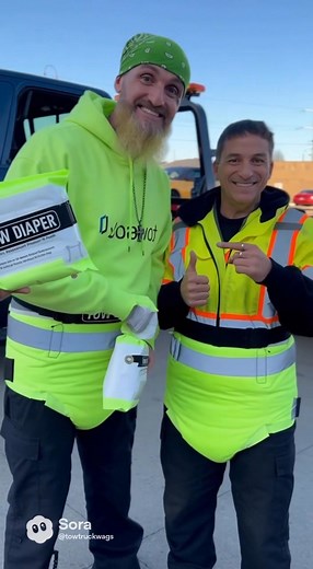 Keeps you dry on the road | Tow truck wags